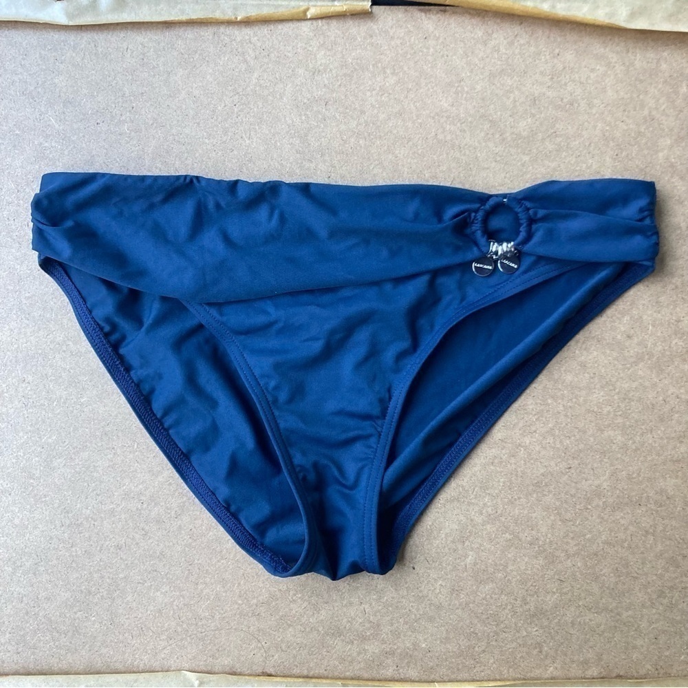 Lascana dark blue NWT bikini bottom, size 4